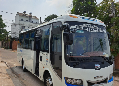 Cho Thuê Xe 29 Chỗ Đi 1 Ngày Giá Rẻ Tại Bình Dương - Công Ty Đại Đồng Đen